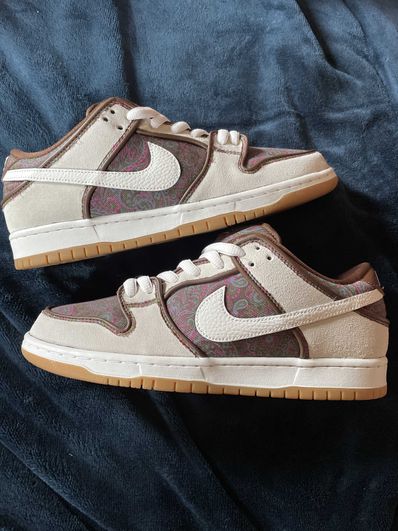 Nike SB Dunk Low PRM "Brown Paisley"