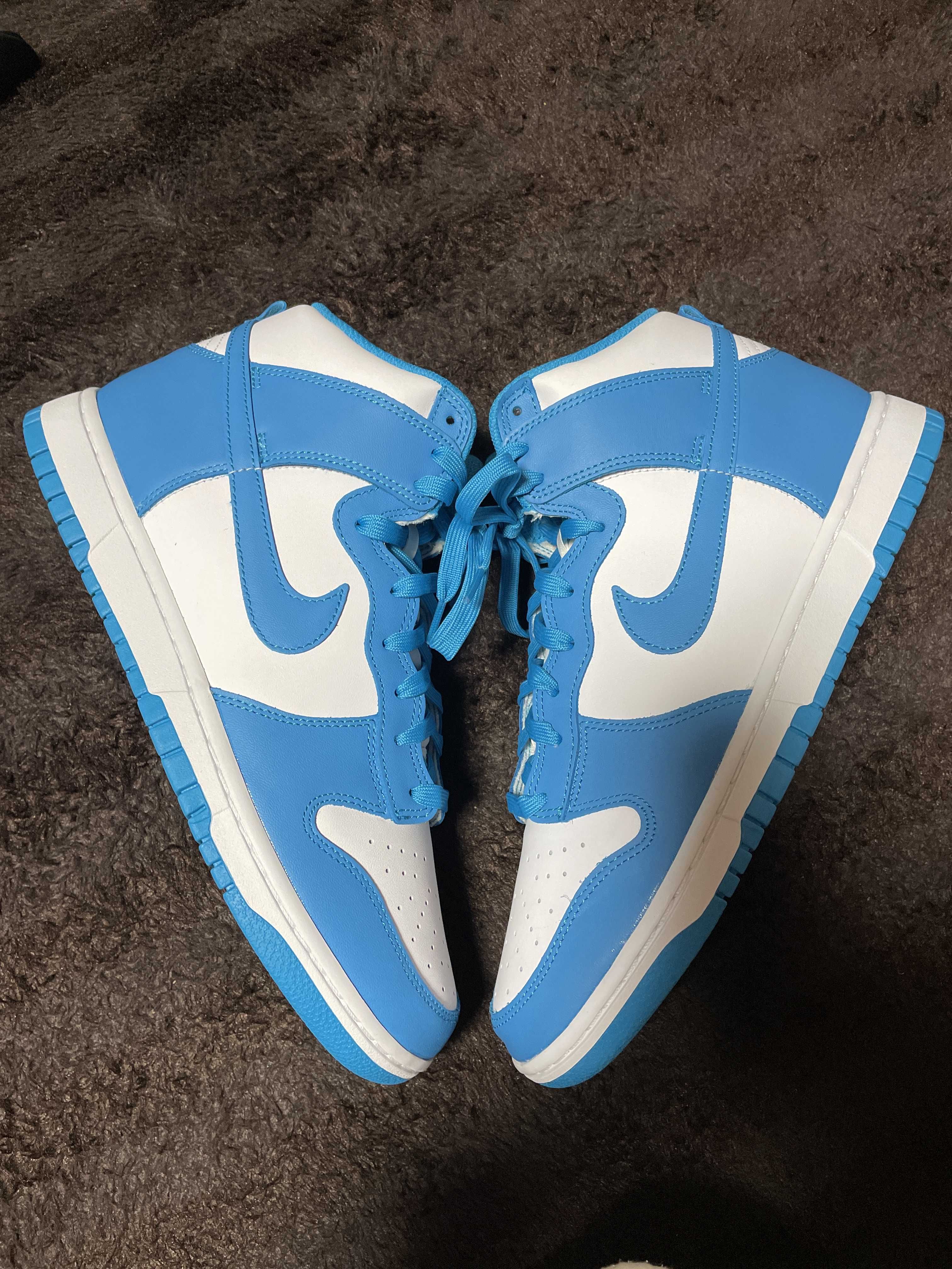 Nike Dunk High "Championship Blue"