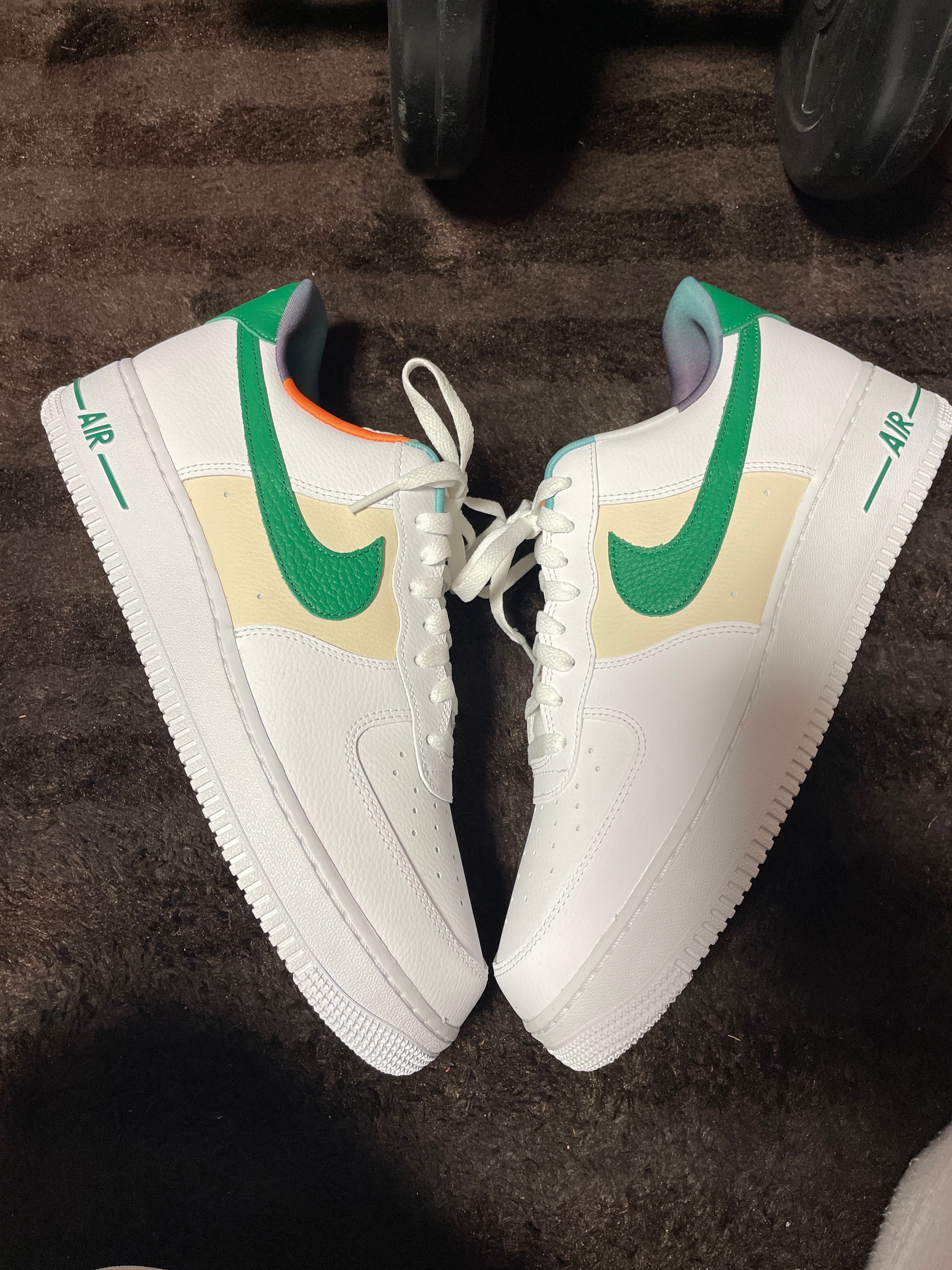 Nike Air Force 1 Low ’07 LV8 EMB "White and Malachite"