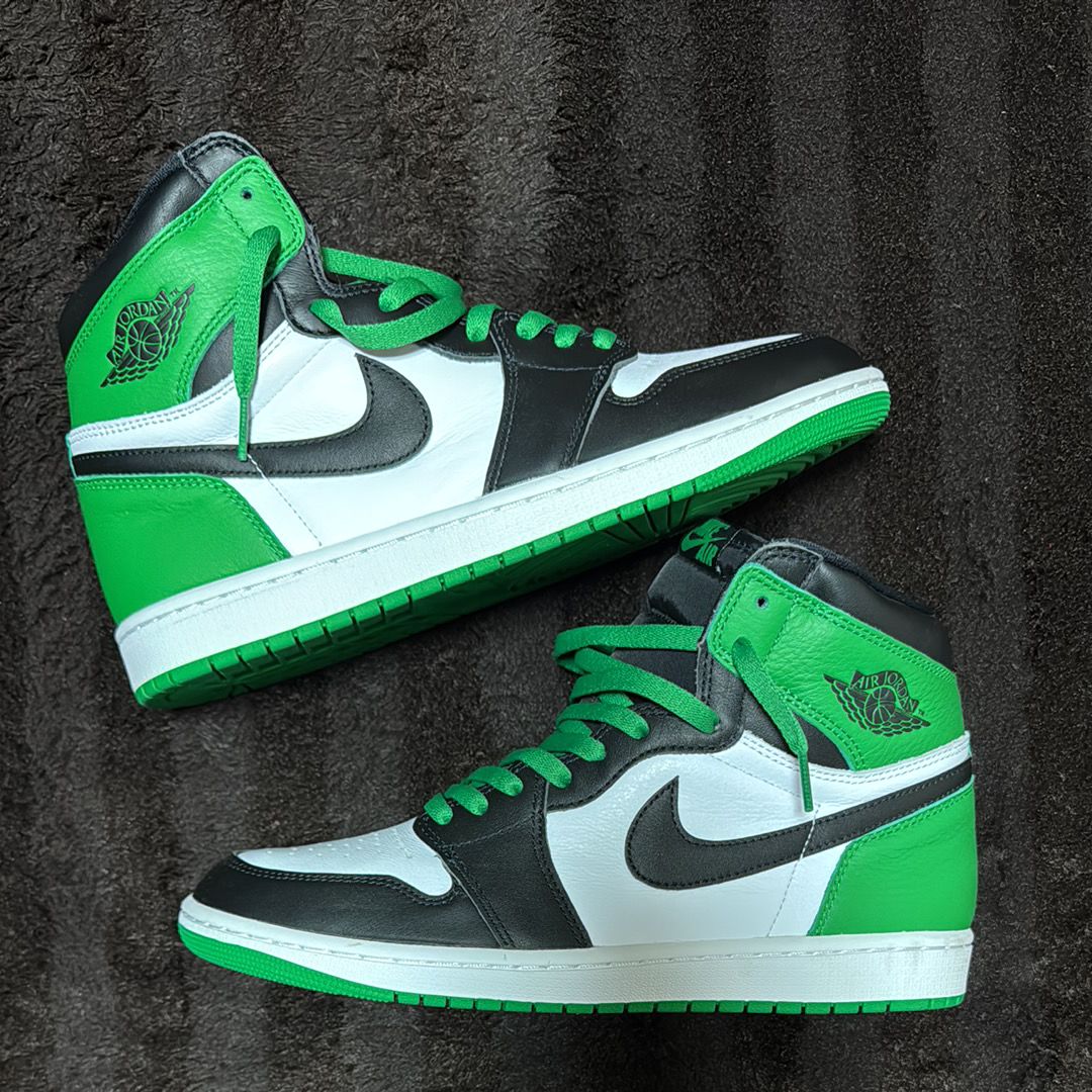 Nike Air Jordan 1 Retro High OG "Celtics/Black and Lucky Green" (2023)