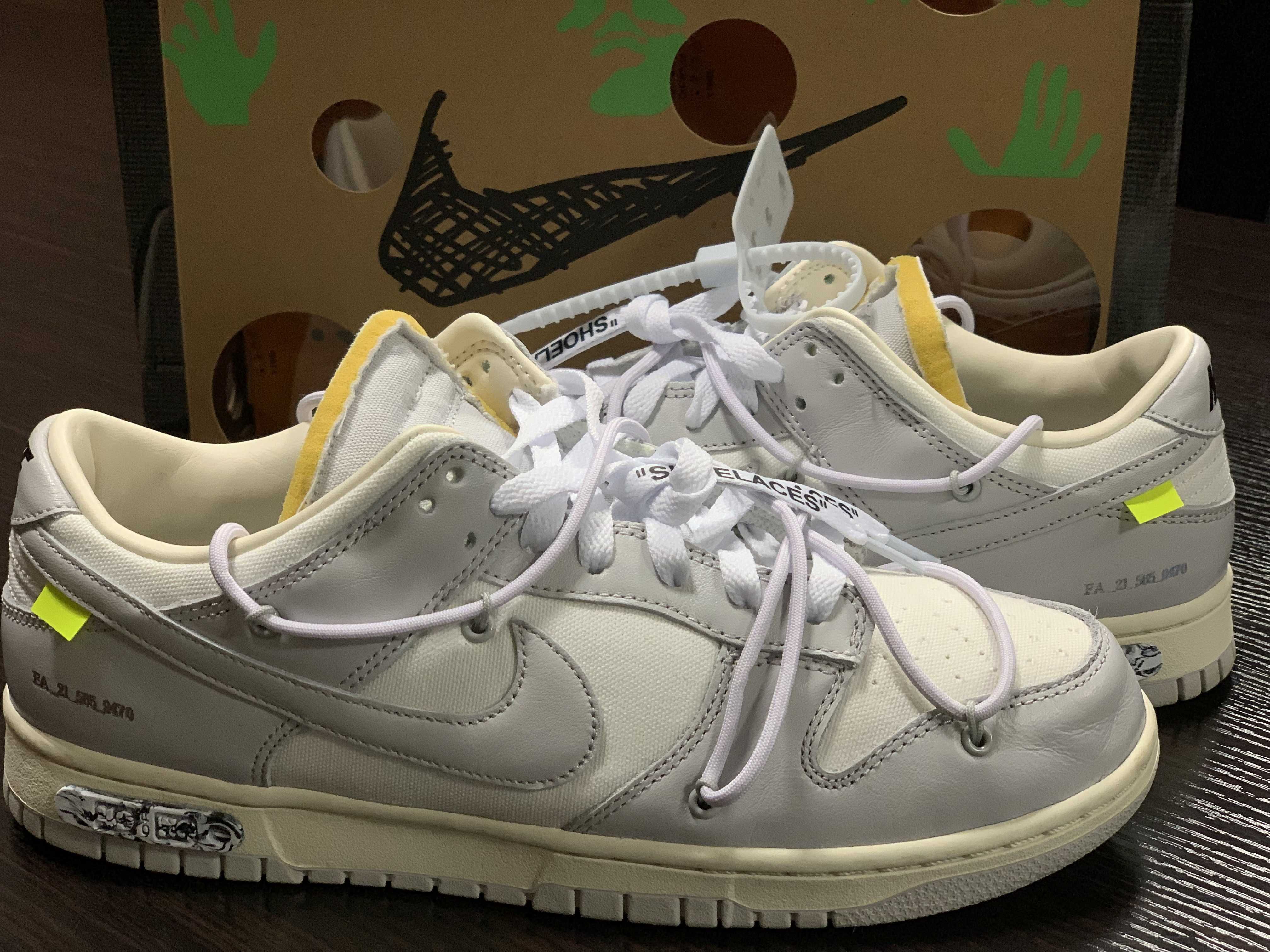 Off-White × Nike Dunk Low 1 of 50 "Lot.49"