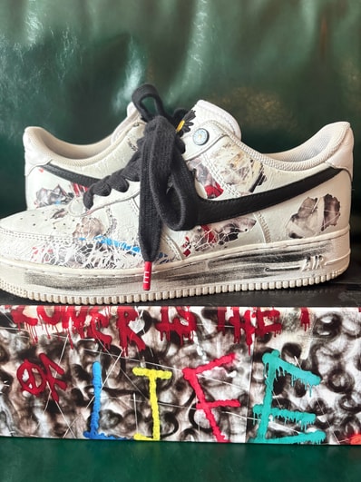 PEACEMINUSONE × Nike Air Force 1 Low "Para-noise/White/Black" / G-DRAGON
