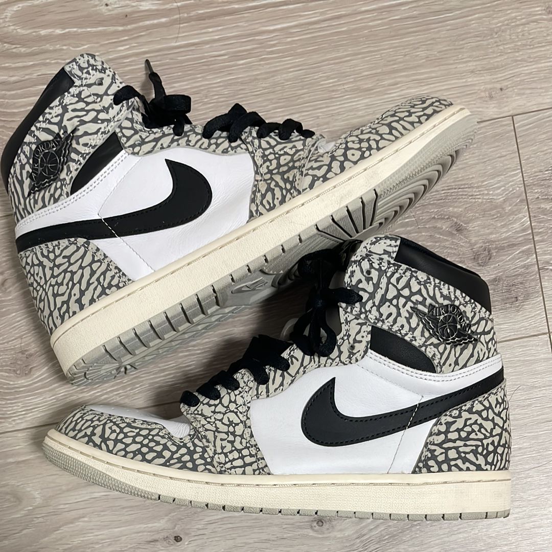Nike Air Jordan 1 High OG "White Cement/Safari"