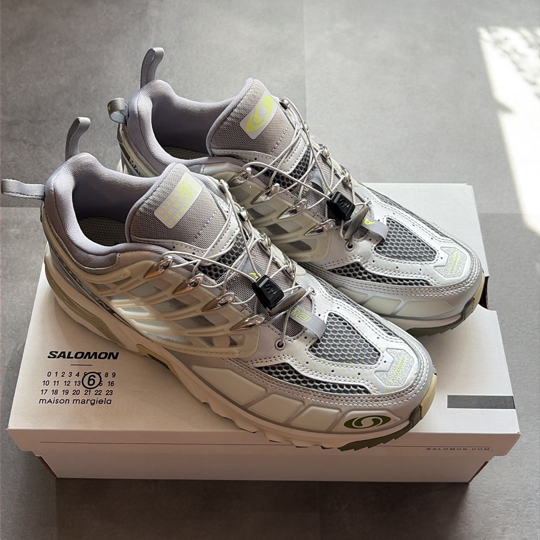 MM6 Maison Margiela × Salomon ACS Pro 2 "Sharkskin/Footwear Silver/Sharp Green"