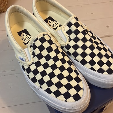Vans Slip-On Reissue 98 "Checkerboard Black/Off White"