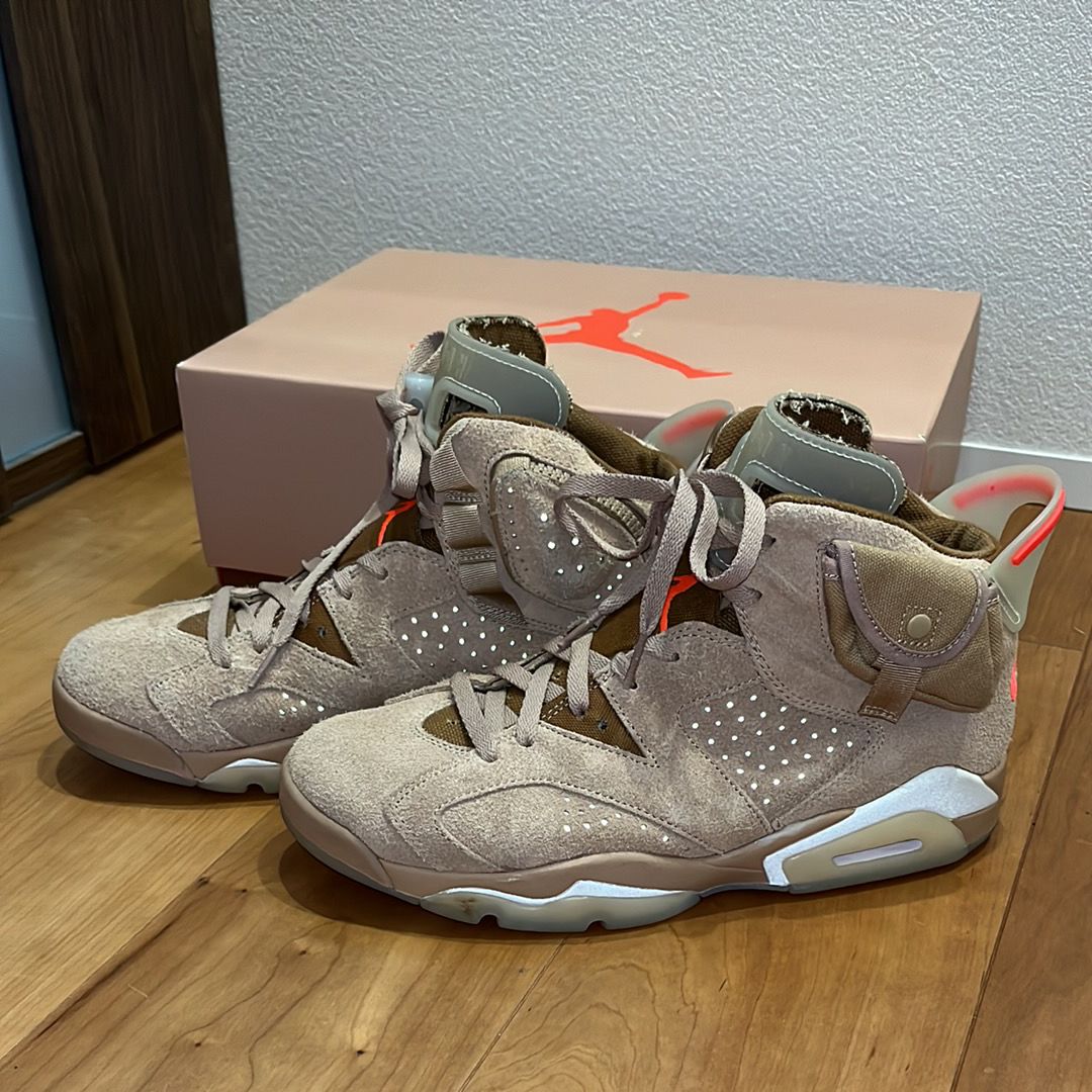 Travis Scott × Nike Air Jordan 6 "British Khaki"
