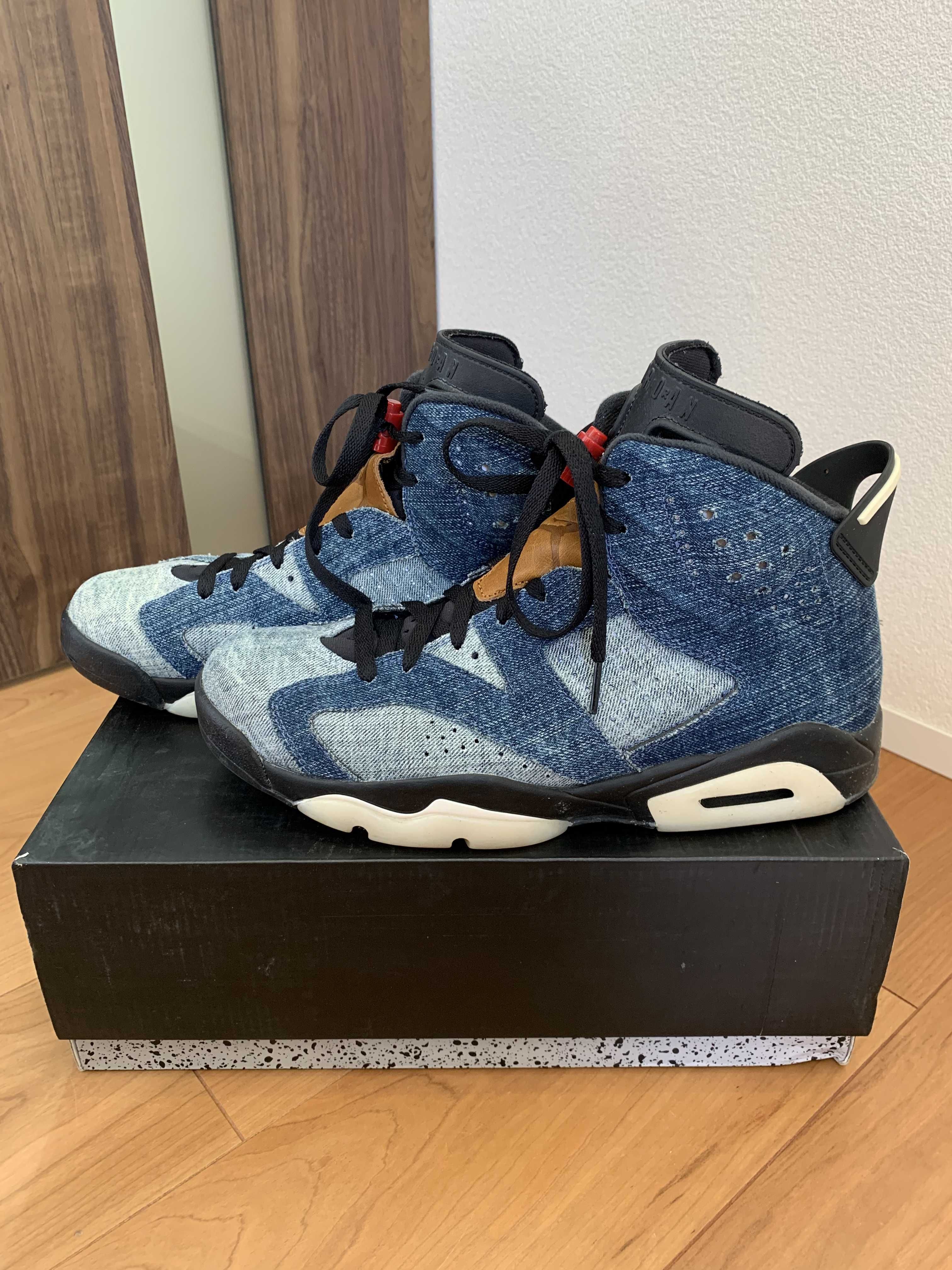 NIKE AIR JORDAN 6 "WASHED DENIM"