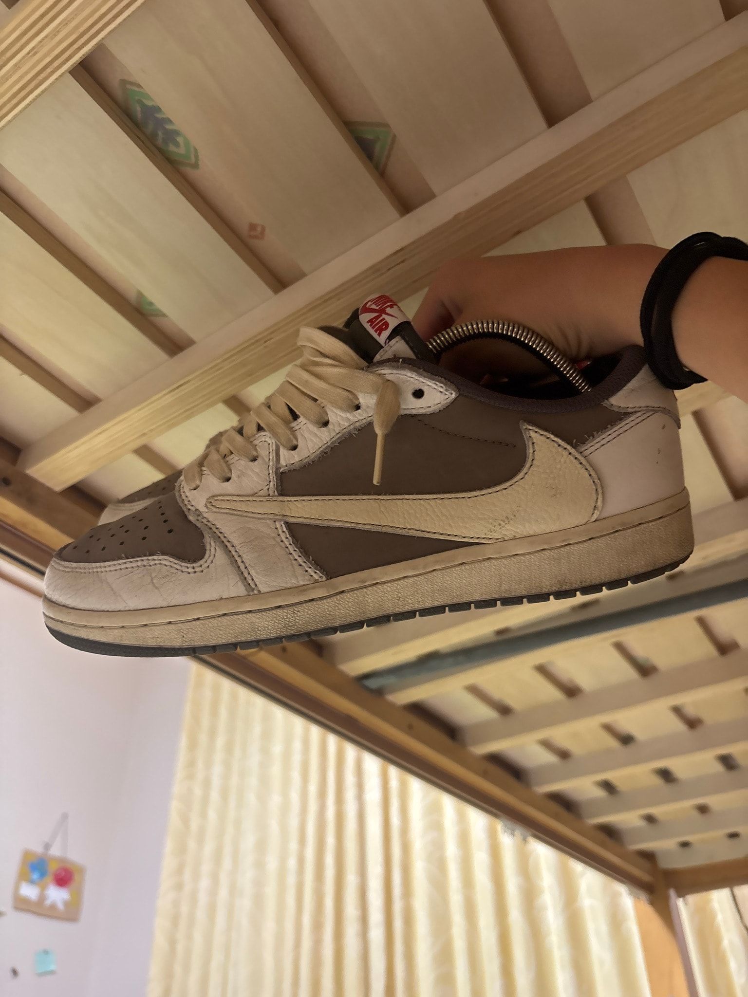 Travis Scott × Nike Air Jordan 1 Low OG SP "Reverse Mocha/Sail and Ridgerock"