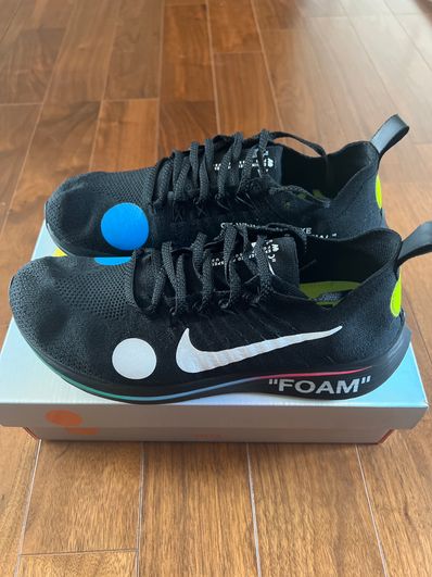 Off-White × Nike Zoom Fly Mercurial Flyknit "Black/White/Volt"
