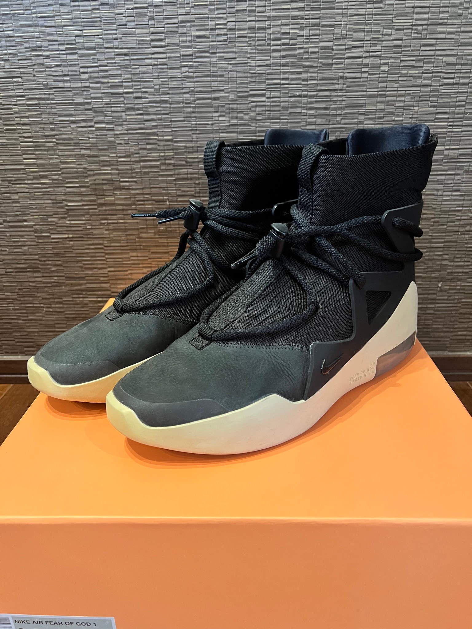 Fear Of God × Nike Air Fear Of God 1 "Black"