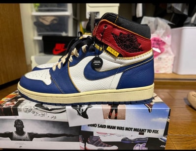 UNION × Nike Air Jordan 1 Retro High OG NRG "Storm Blue/Varsity Red"