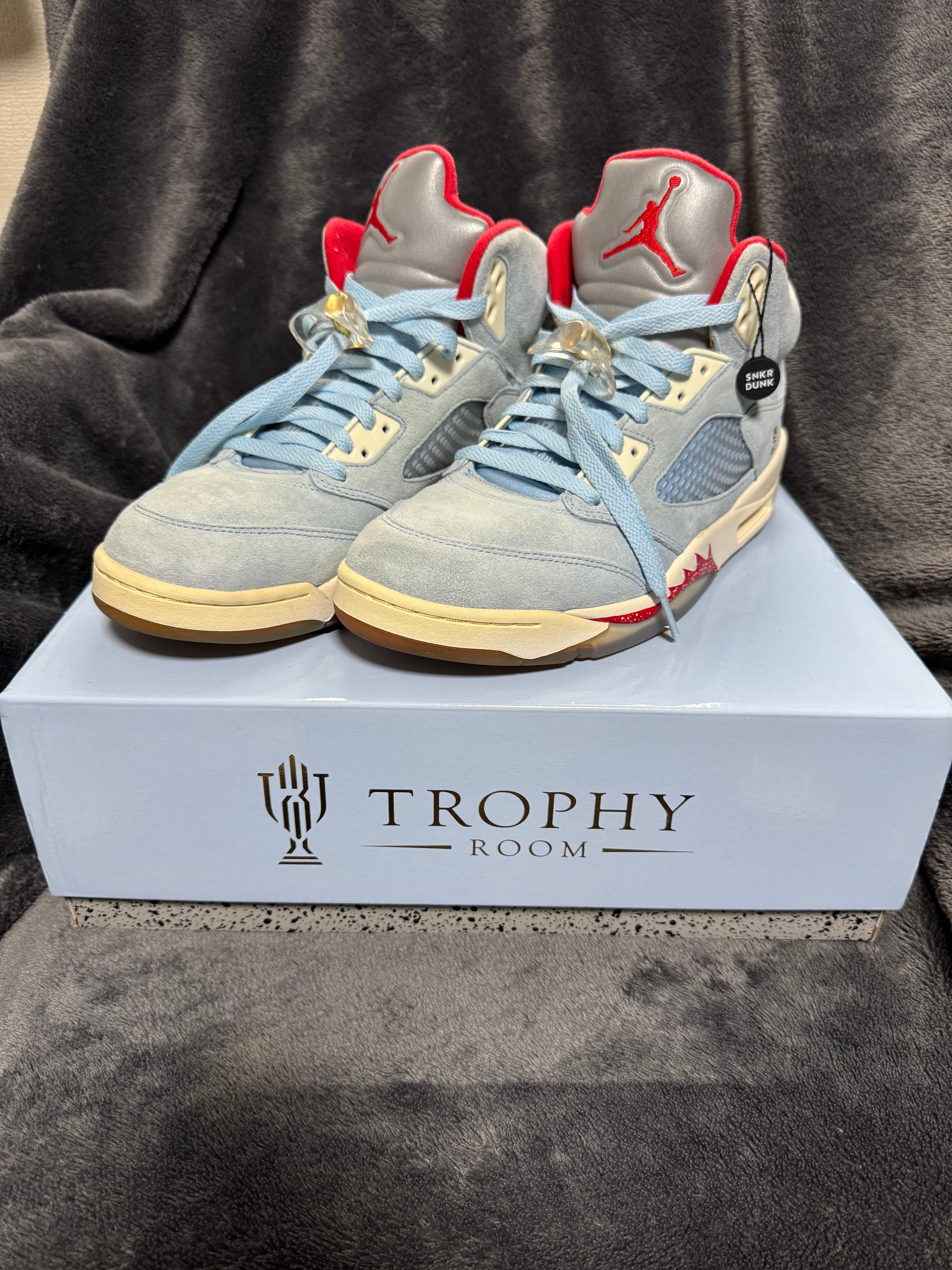 Trophy Room × Nike Air Jordan 5 JSP PACK "Ice Blue"