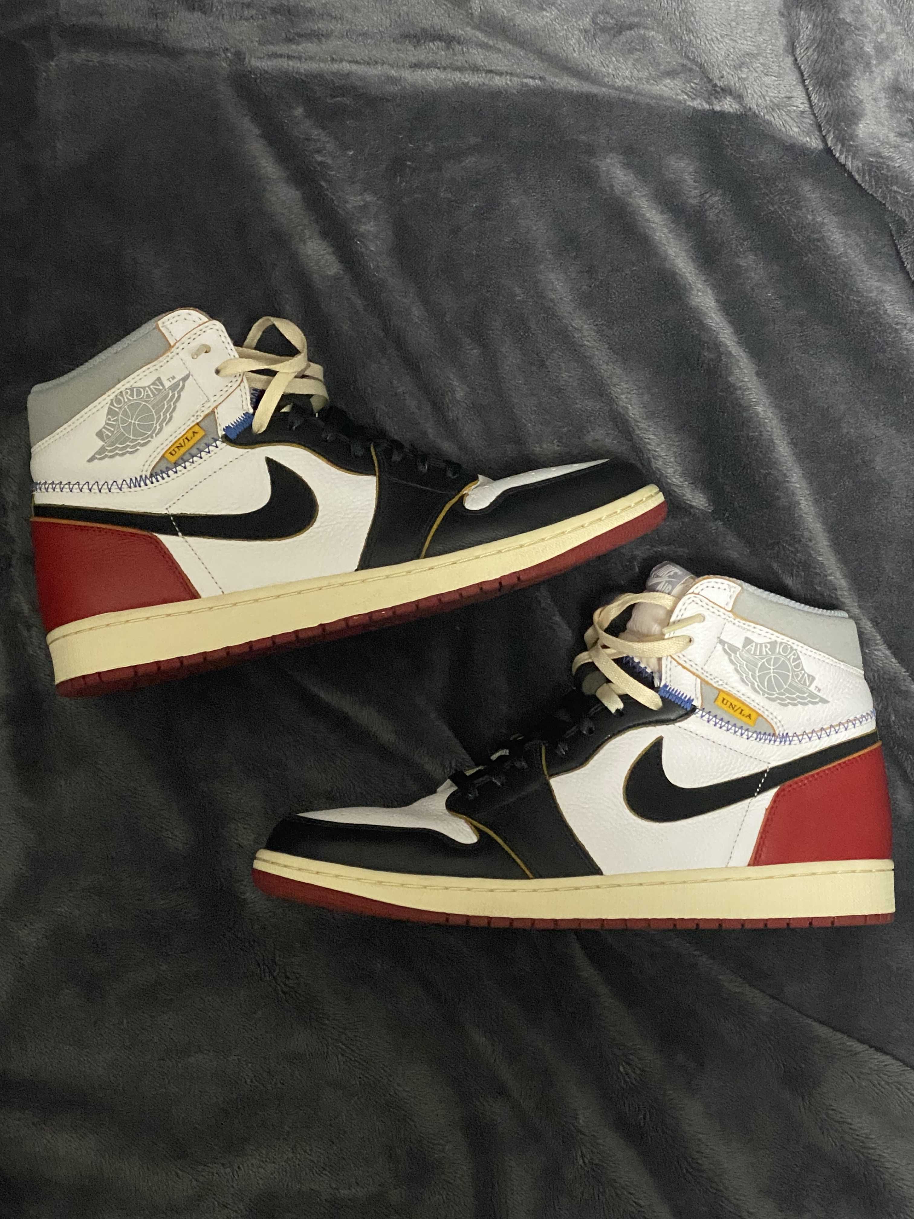 UNION × Nike Air Jordan 1 Retro High OG NRG "Varsity Red/Wolf Grey"