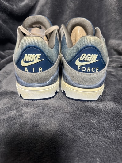 NIGO® × Levi's × Nike Air Force 3 Low SP "Olive Grey" (OGIN Heel Logo) (Blank Tab)