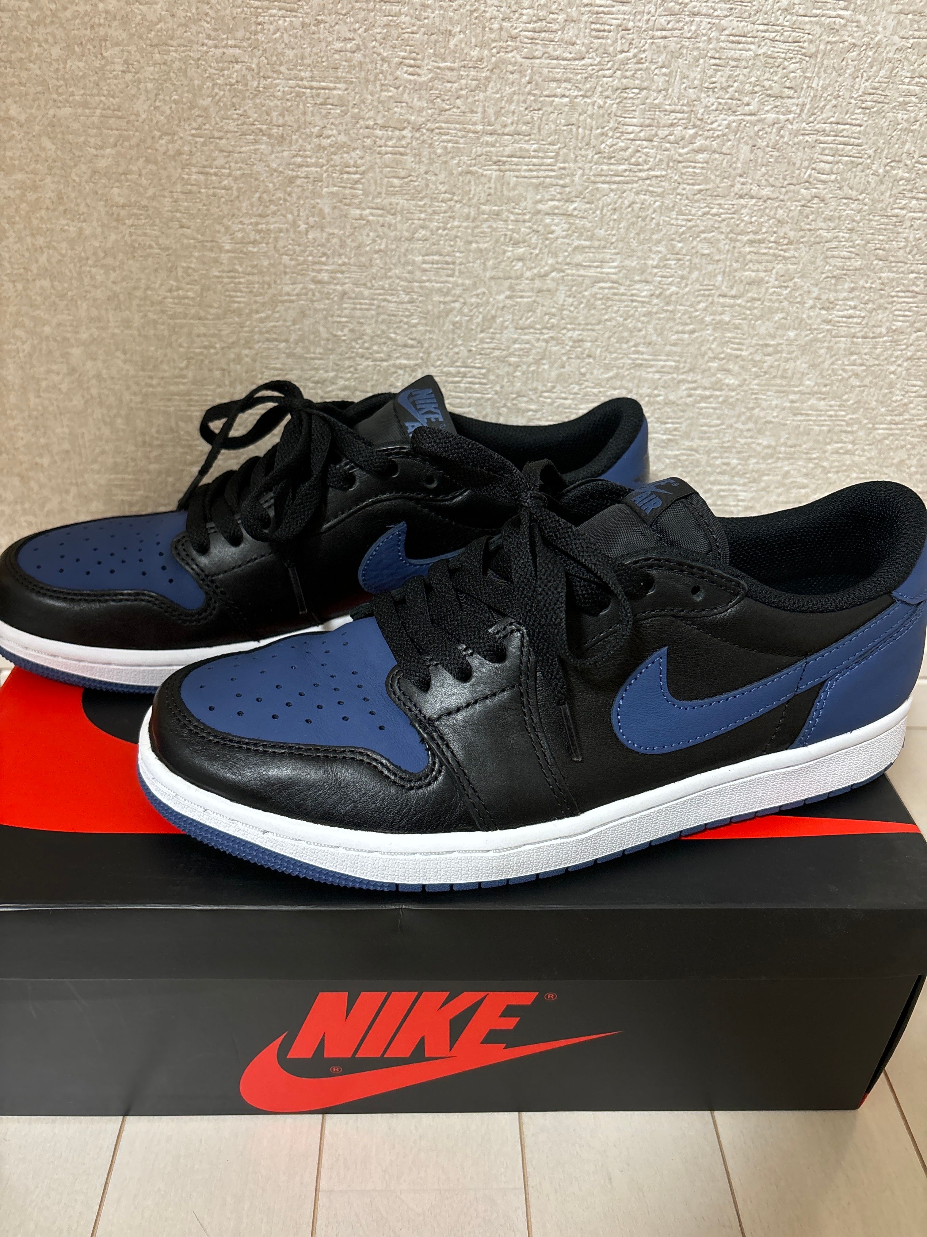 ナイキ エアジョーダン1 レトロ ロー OG ミスティックネイビー Amazon.com | Air Jordan 1 Retro Low OG 'Mystic Navy