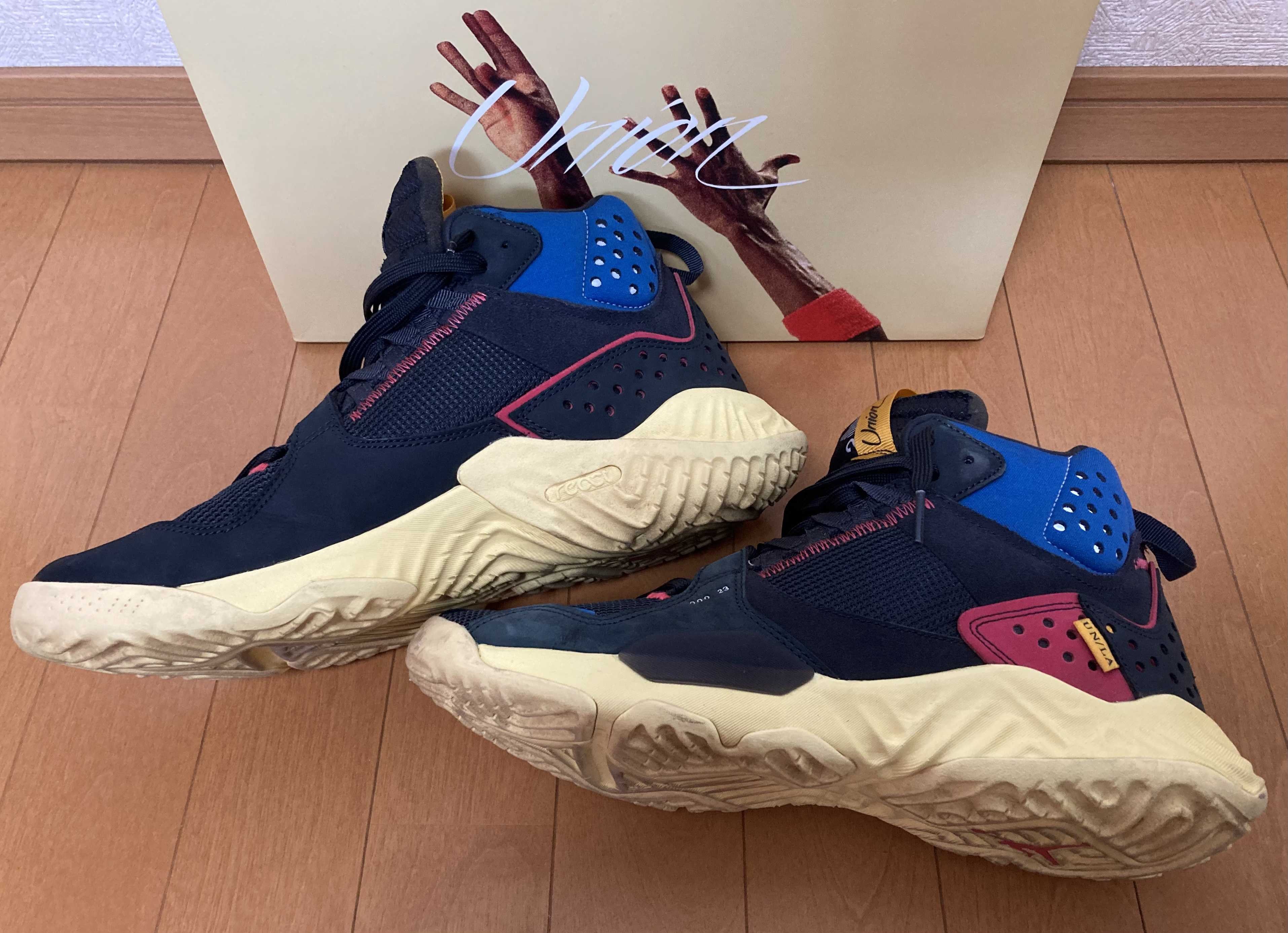 UNION × NIKE JORDAN DELTA MID "OFF NOIR"