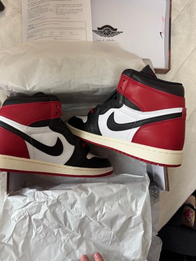 Nike Air Jordan 1 Retro High OG "Black Toe Reimagined"