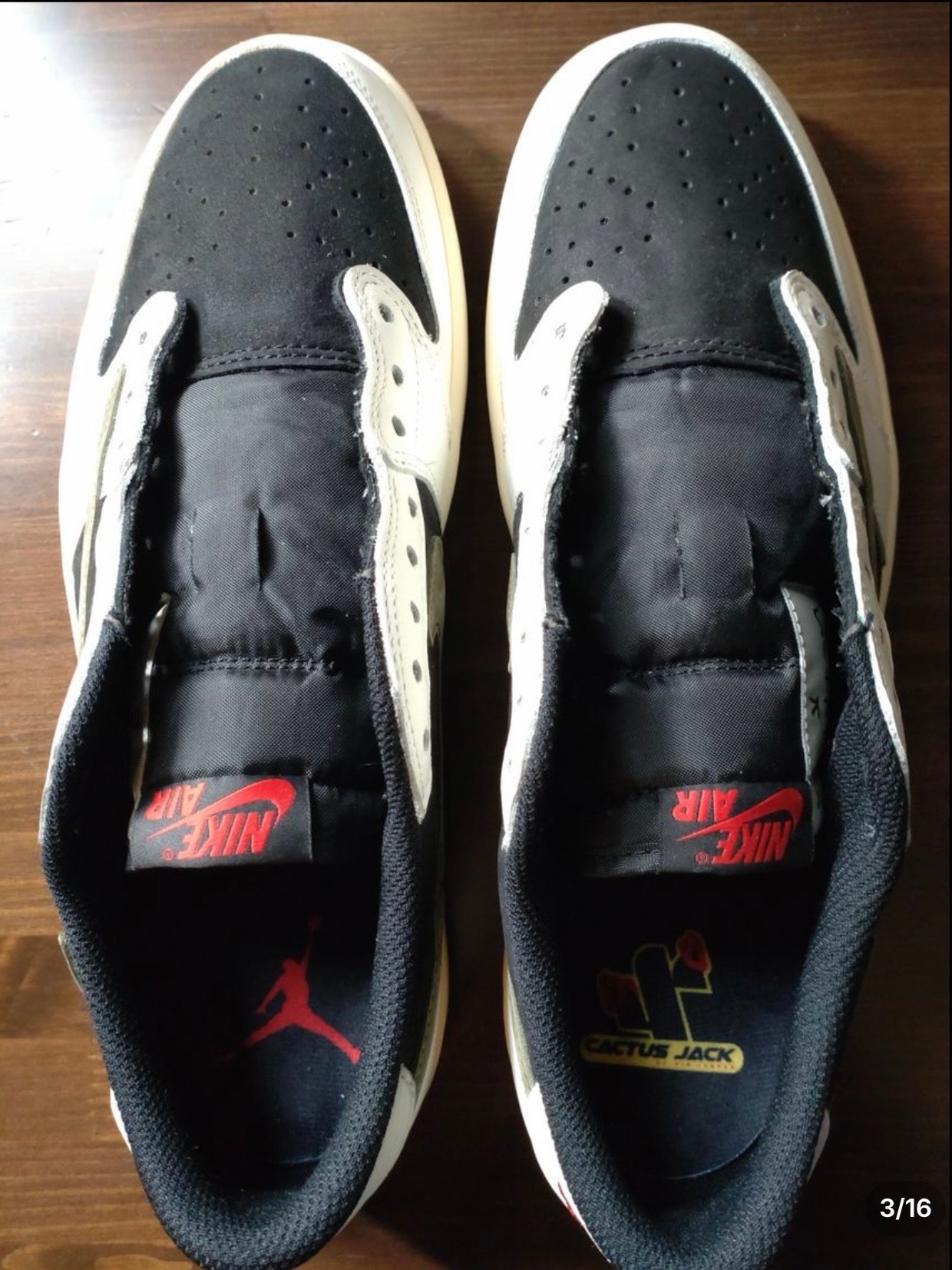 Travis Scott × Nike Women's Air Jordan 1 Low OG "Medium Olive"