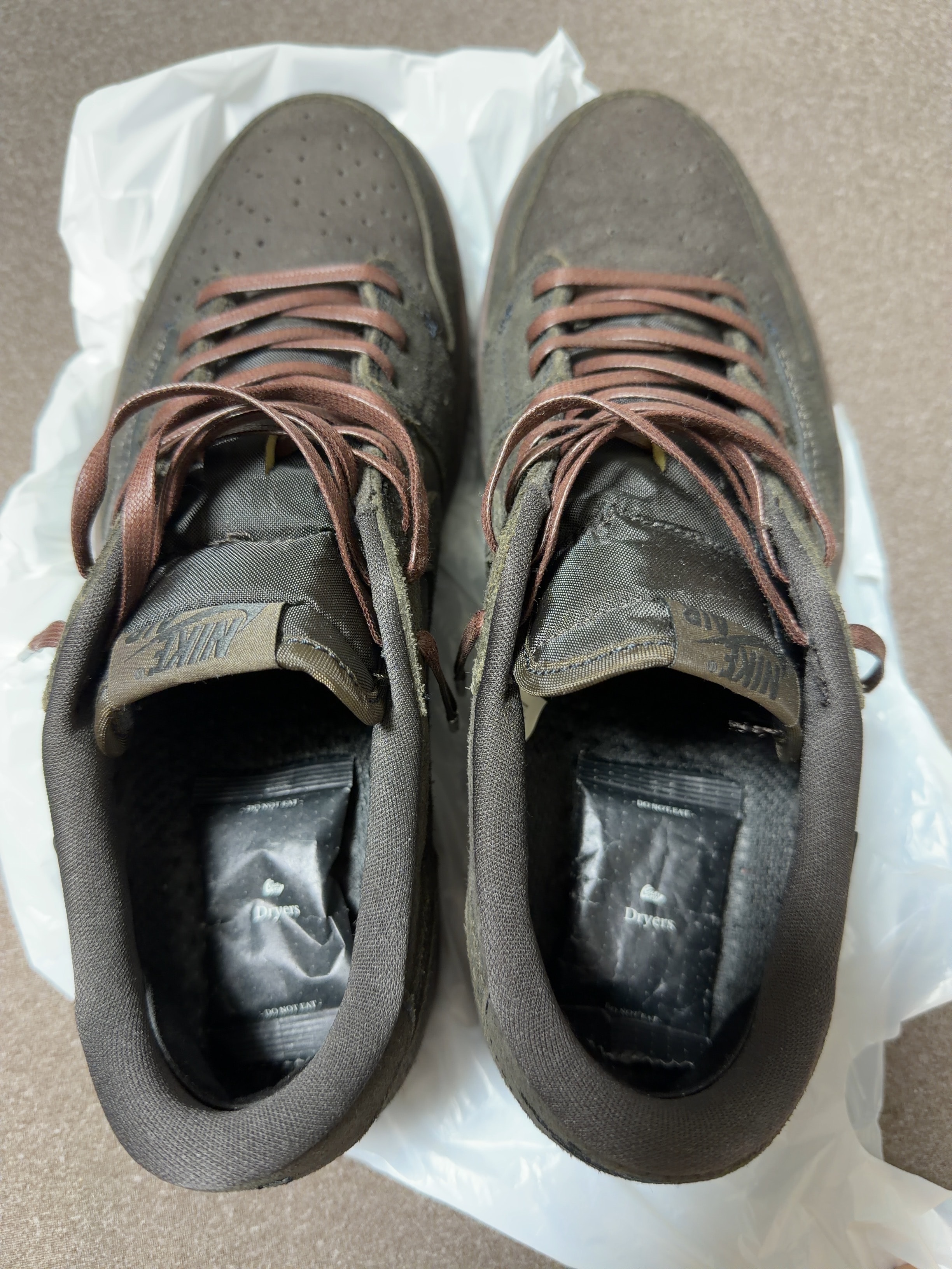 Travis Scott × Nike Air Jordan 1 Low OG SP "Velvet Brown and Dark Mocha"