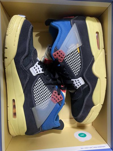 UNION × NIKE AIR JORDAN 4 "OFF NOIR"