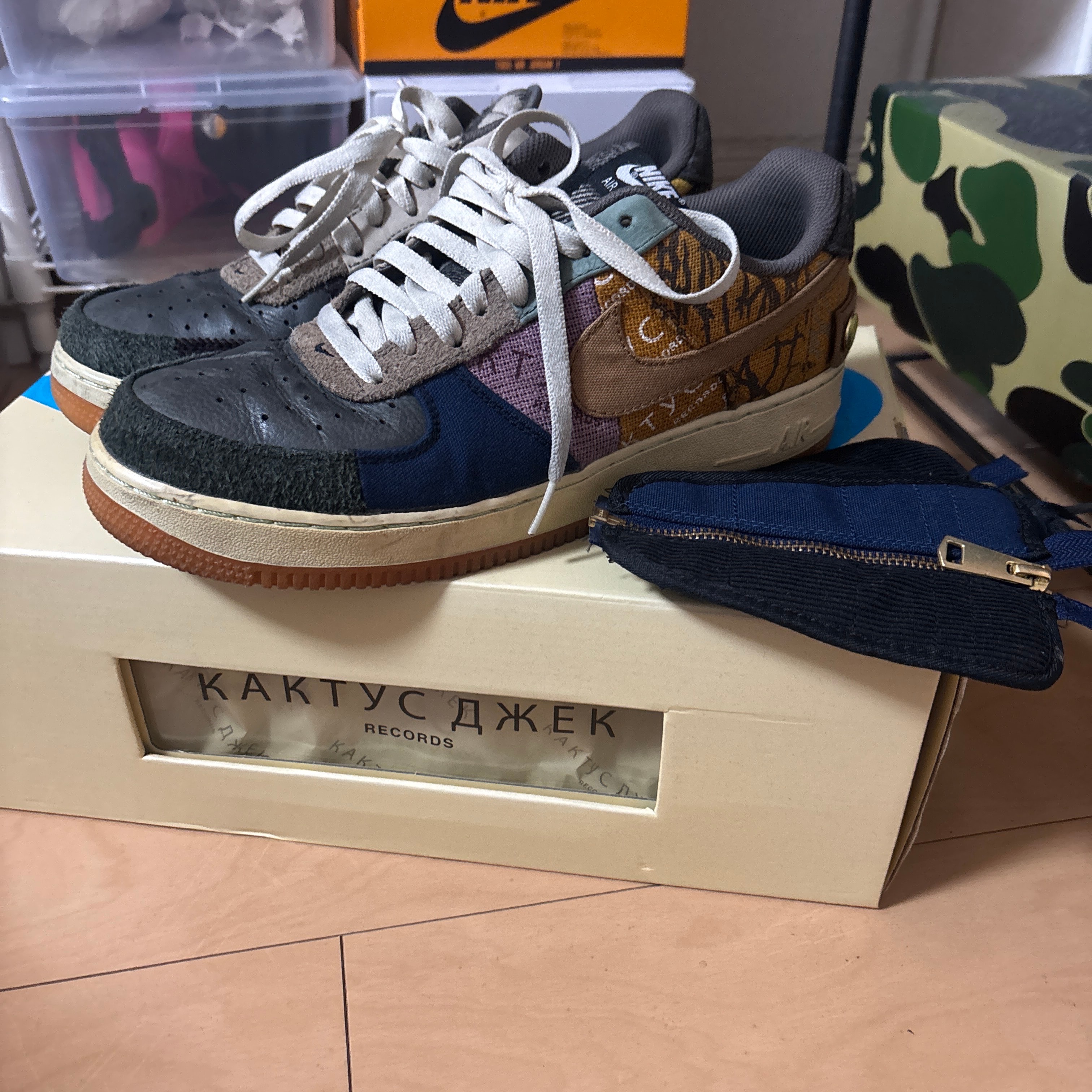 Travis Scott × Nike Air Force 1 Low Cactus Jack "Multi Color"