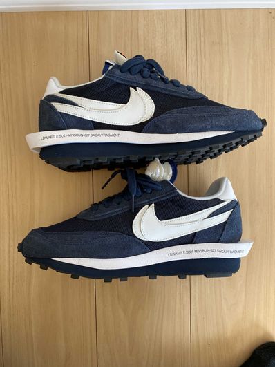 Fragment × sacai × Nike LD Waffle "Blackended Blue"