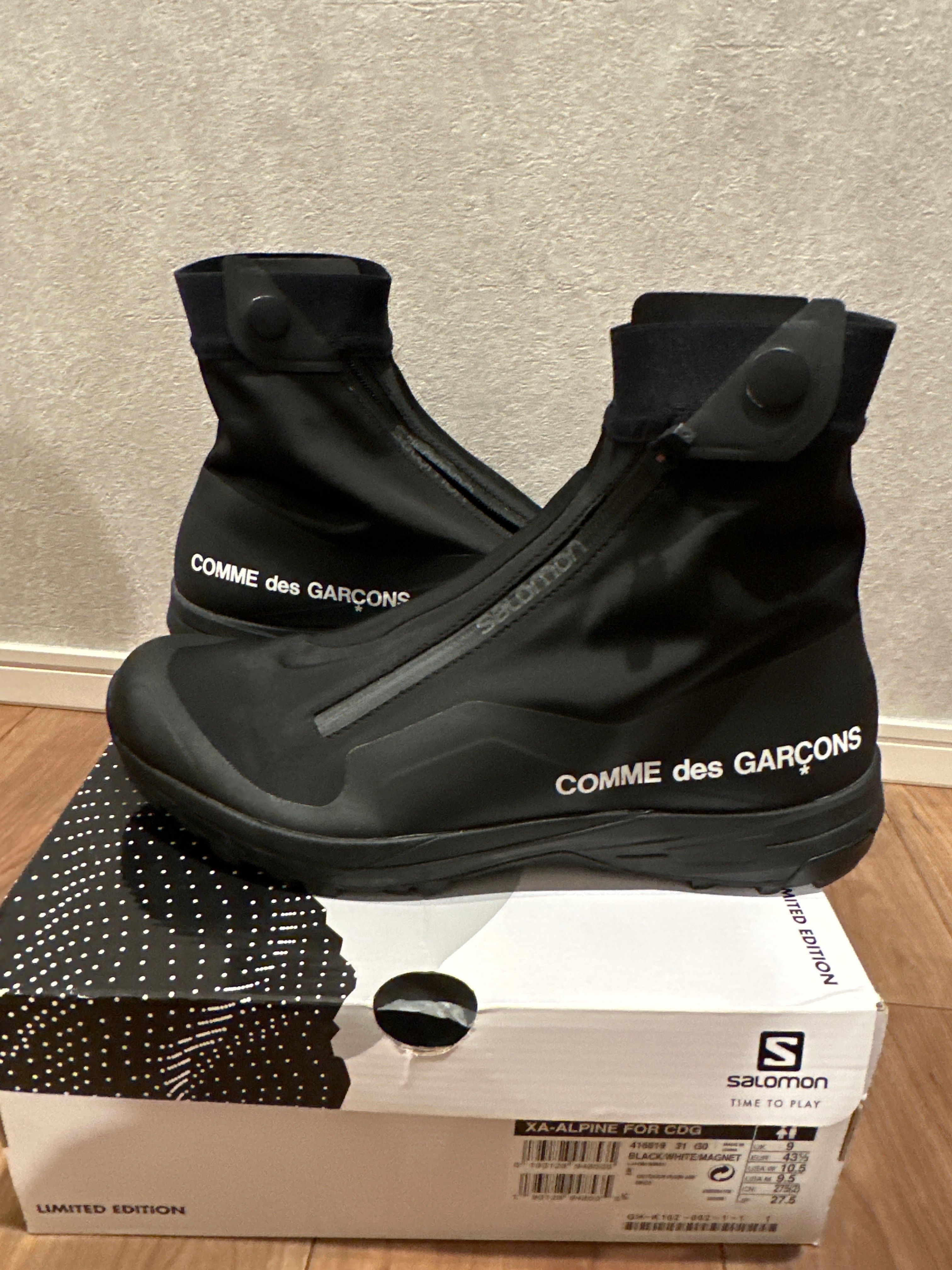 Comme Des Garcons × Salomon XA-Alpine 2 "Black"