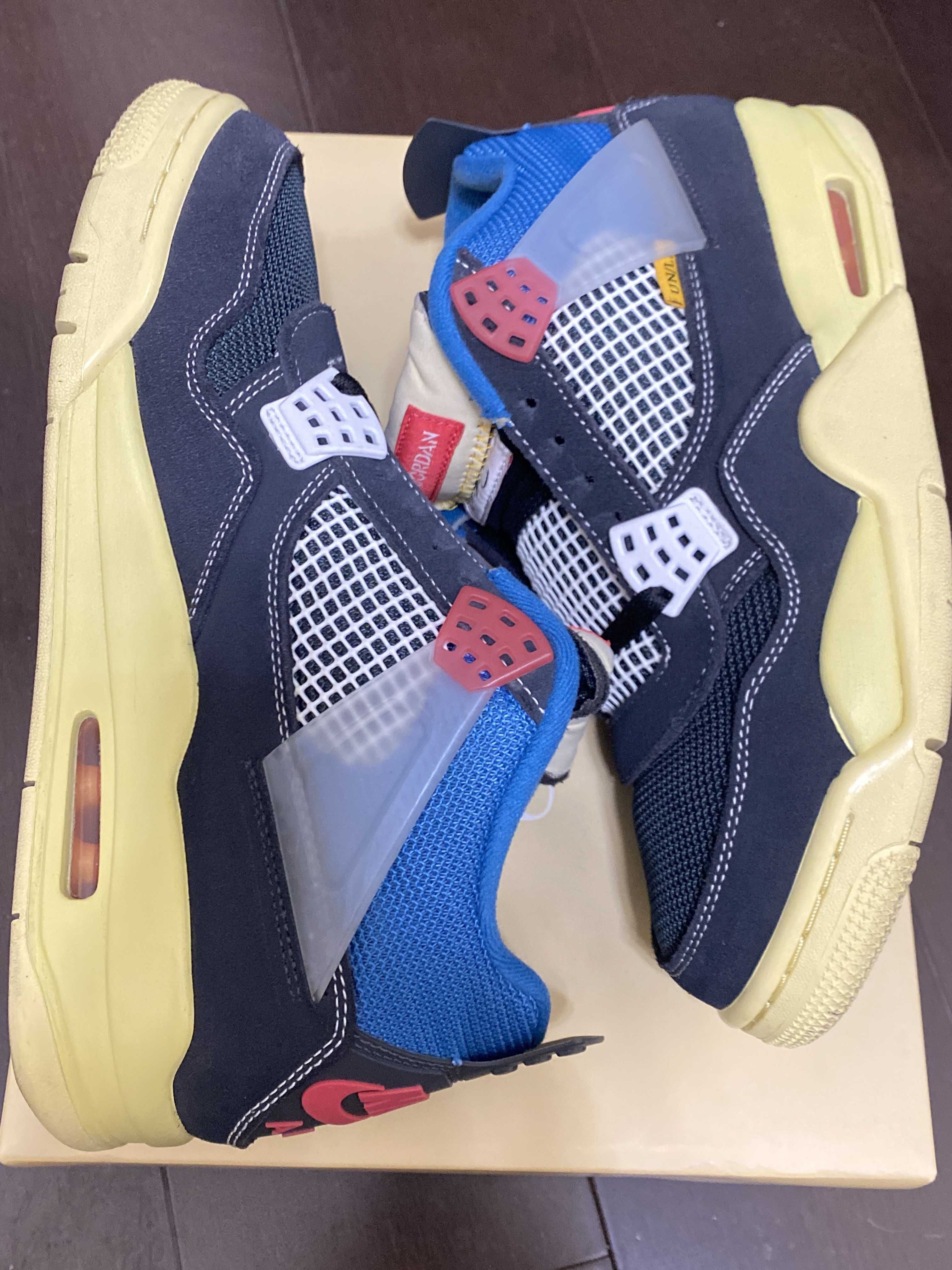 UNION × NIKE AIR JORDAN 4 "OFF NOIR"