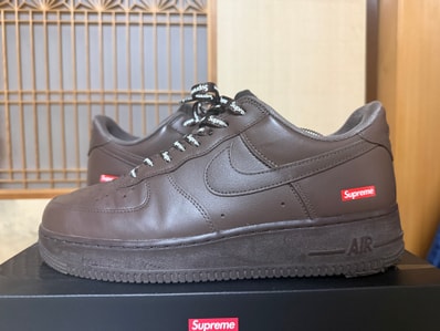 Supreme × Nike Air Force 1 Low "Baroque Brown"