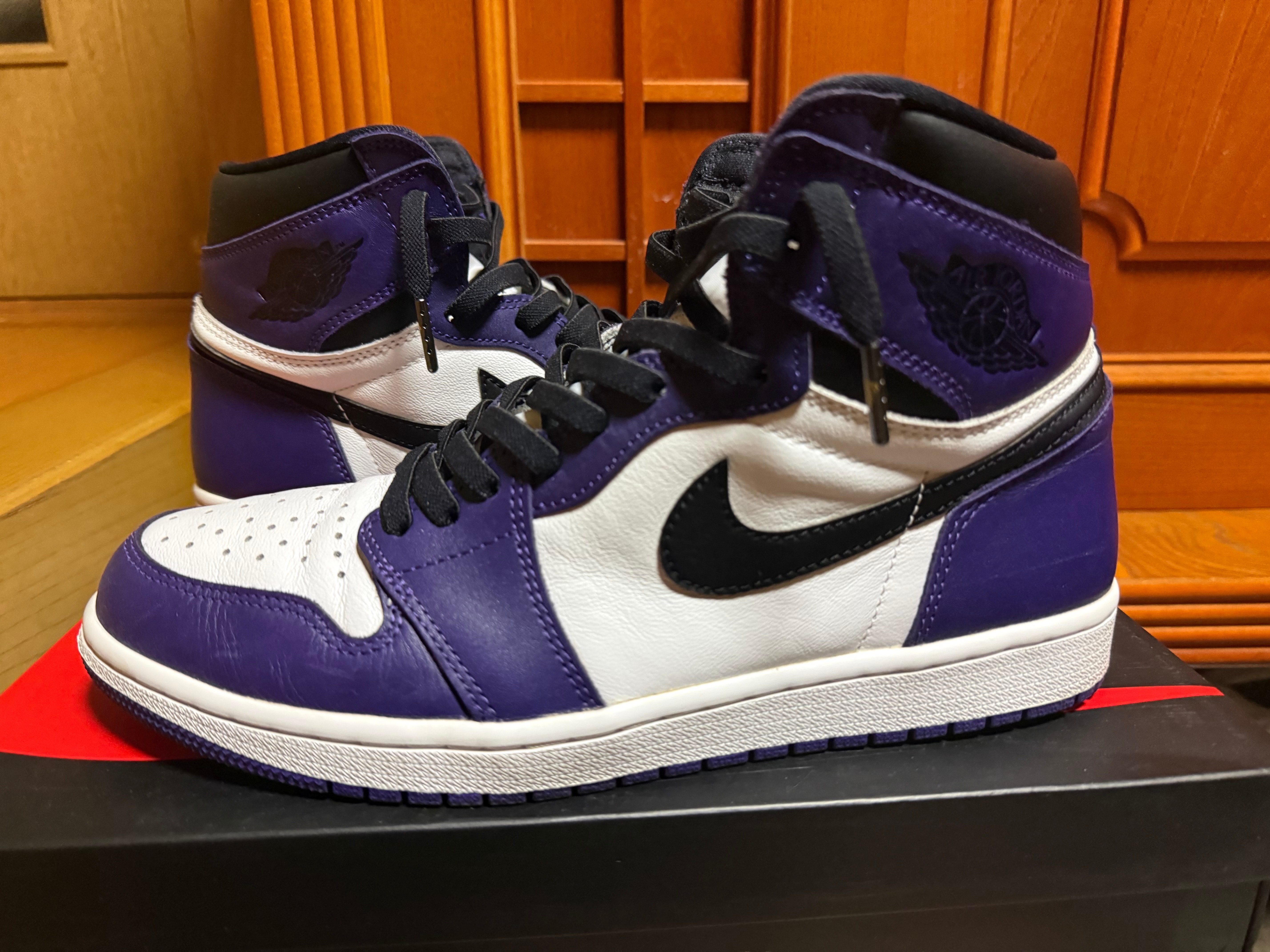 Nike Air Jordan 1 Retro High OG "Court Purple/White/Black" (2020)
