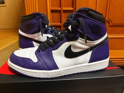 Nike Air Jordan 1 Retro High OG "Court Purple/White/Black" (2020)