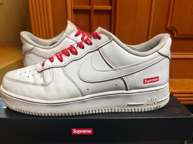 Supreme × Nike Air Force 1 Low "White"
