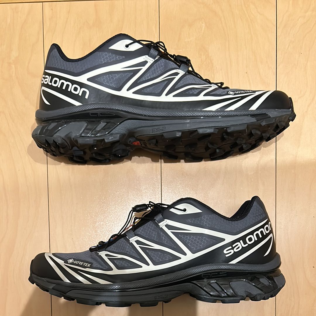Salomon XT-6 GORE-TEX "Black/Ebony/Lunar Rock"