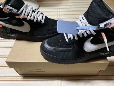 Off-White × Nike Air Force 1 Low "Black"