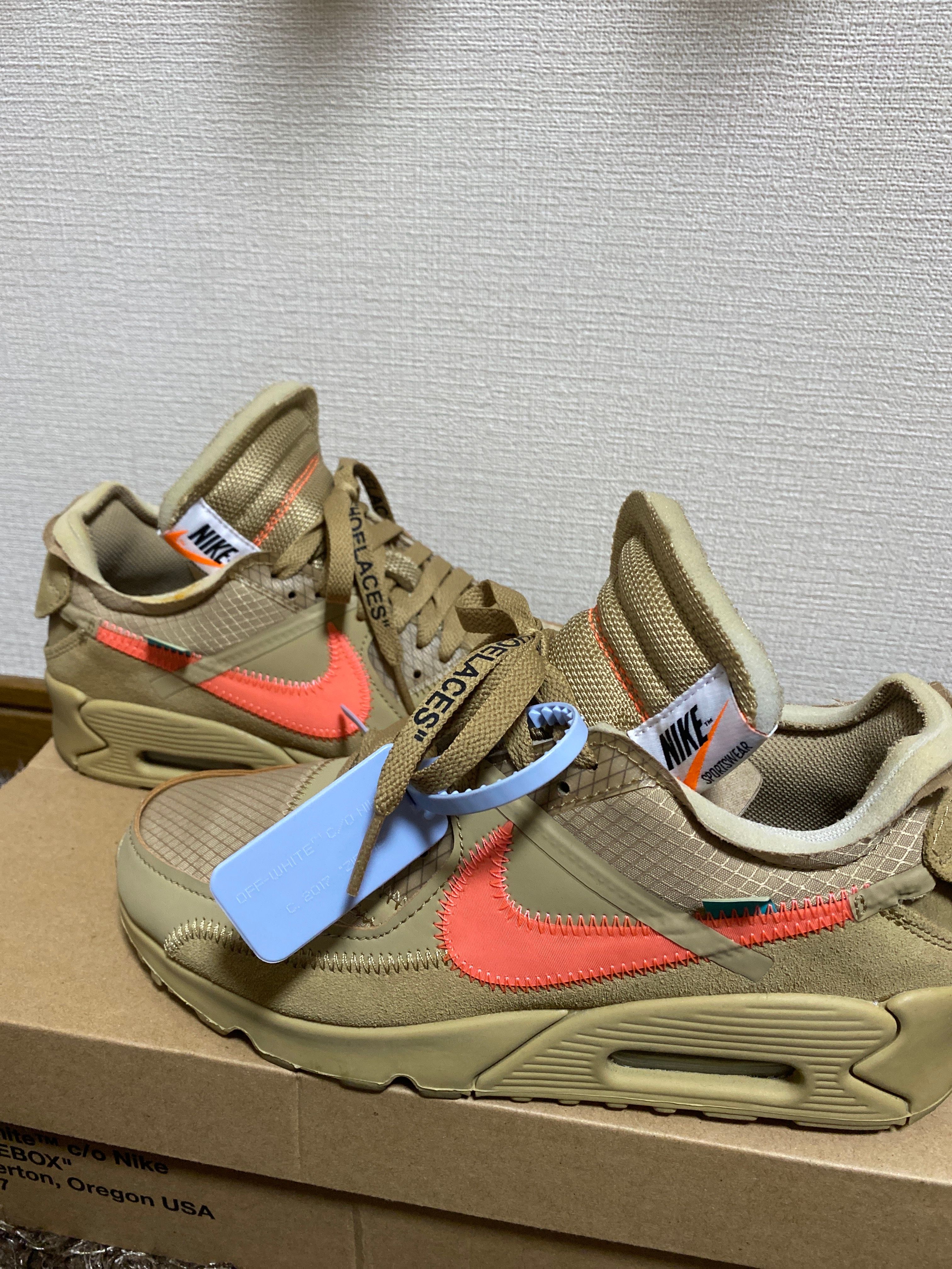 Off-White × Nike Air Max 90 "Desert Ore"