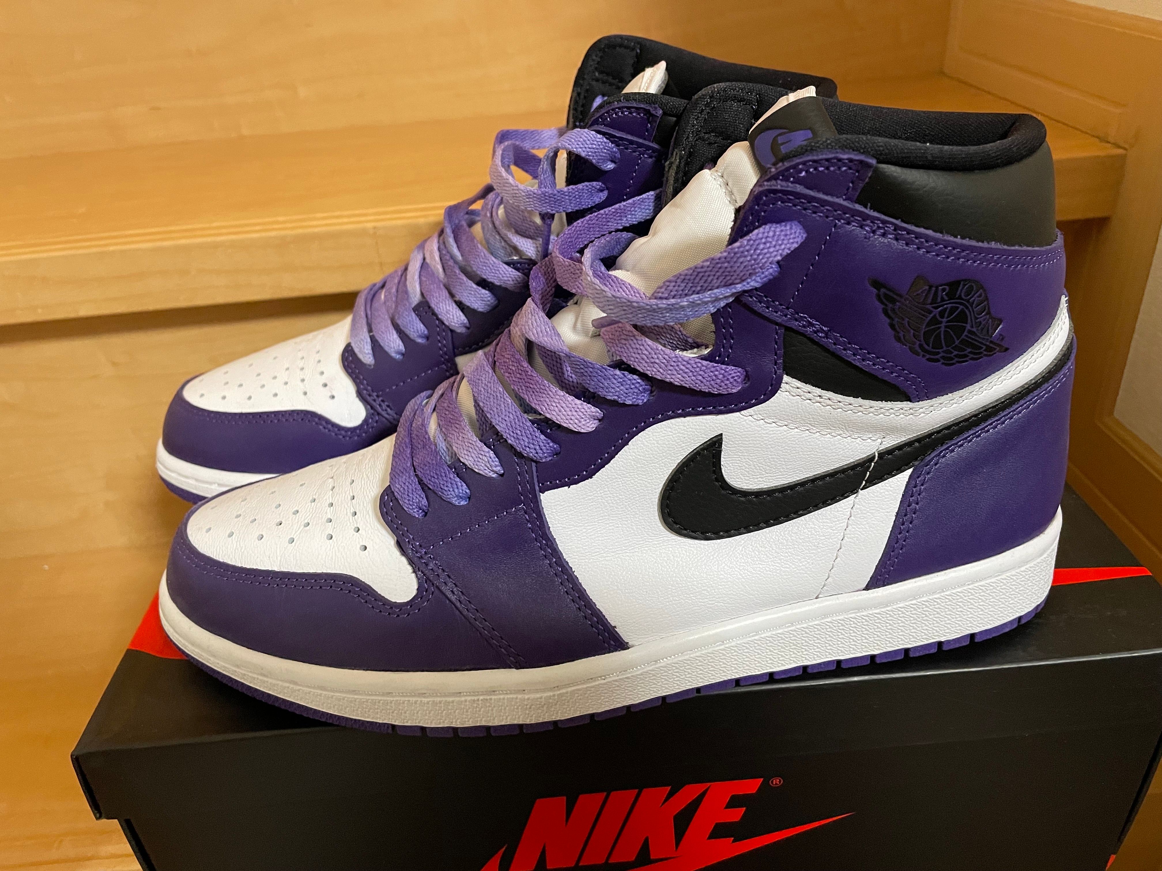 Nike Air Jordan 1 Retro High OG "Court Purple White/Black" (2020)