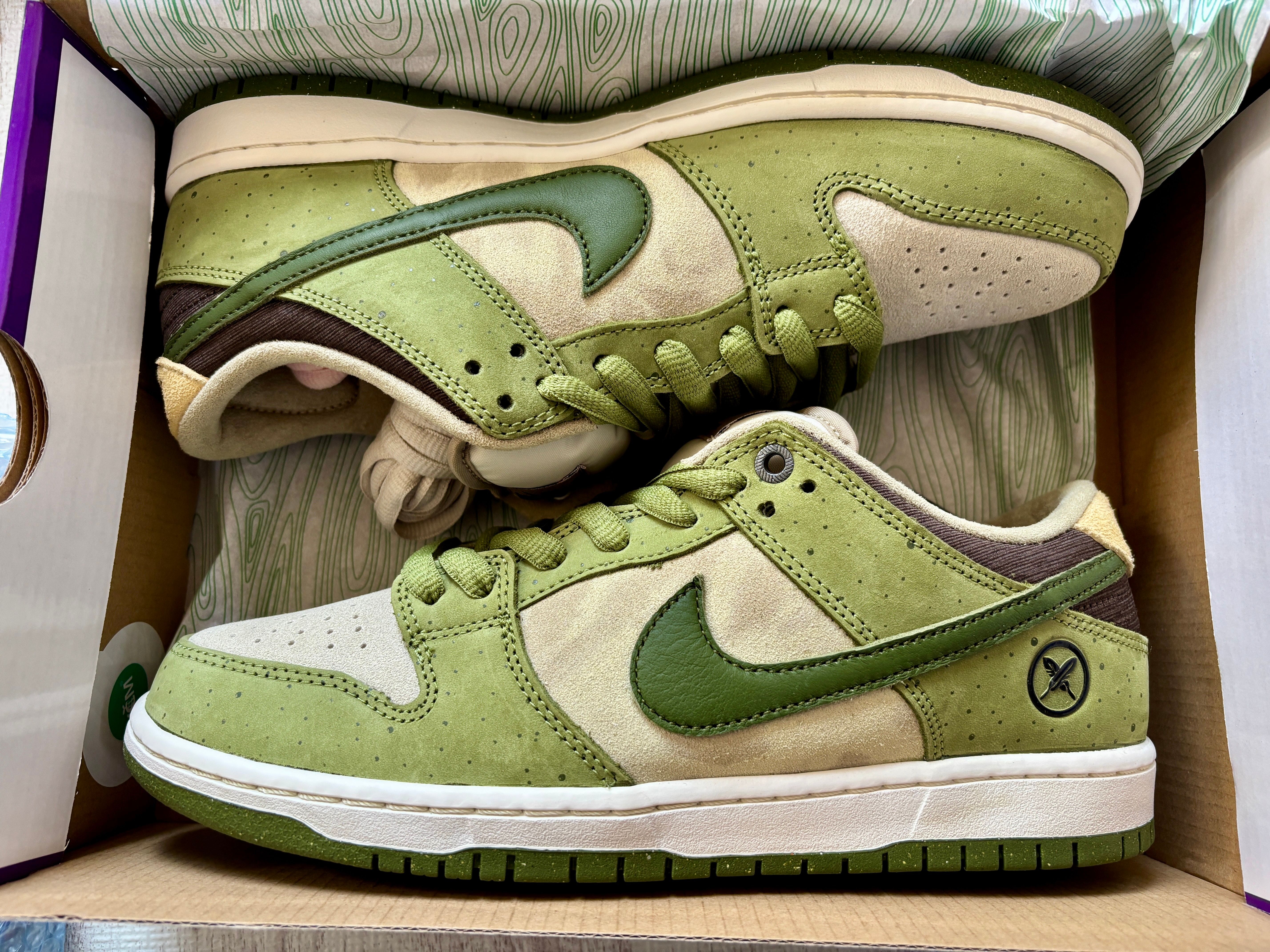 Yuto Horigome × Nike SB Dunk Low "Matcha"