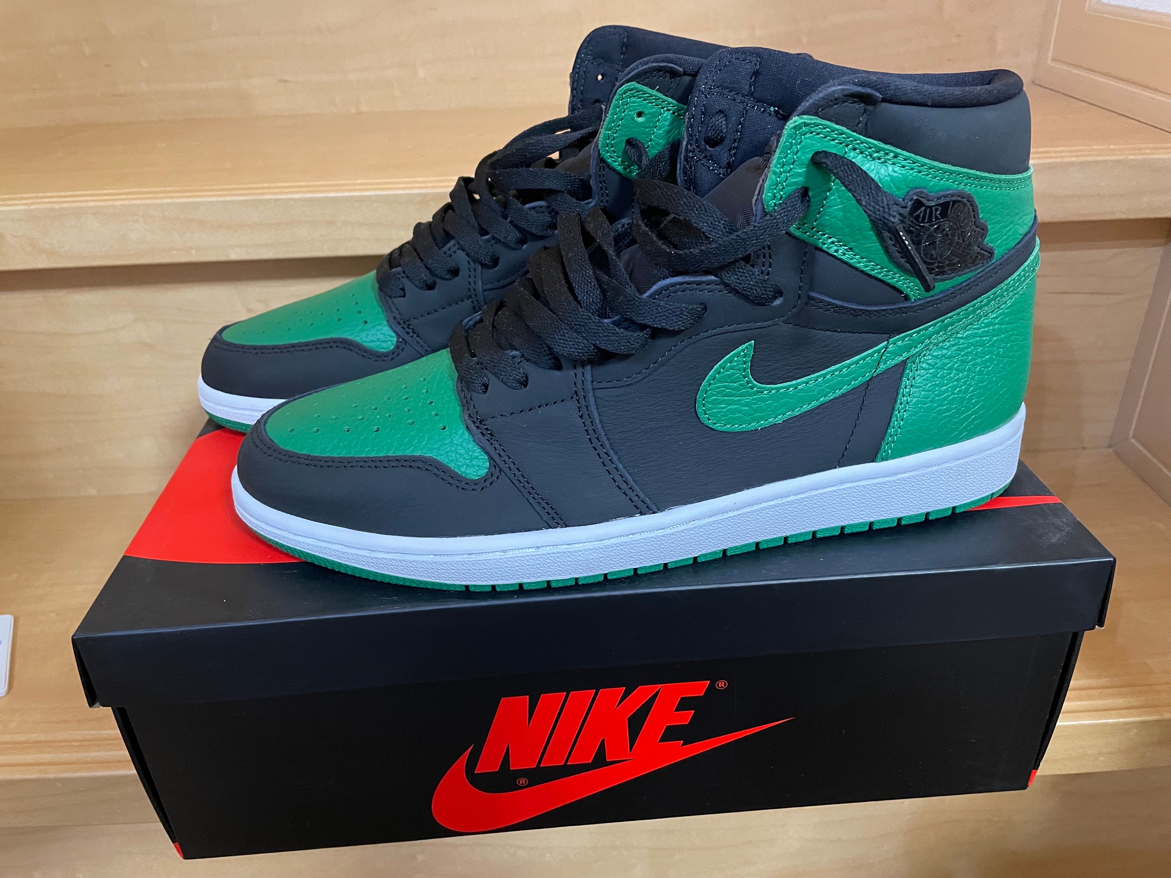 Nike Air Jordan 1 Retro High OG "Black/Pine Green" (2020)