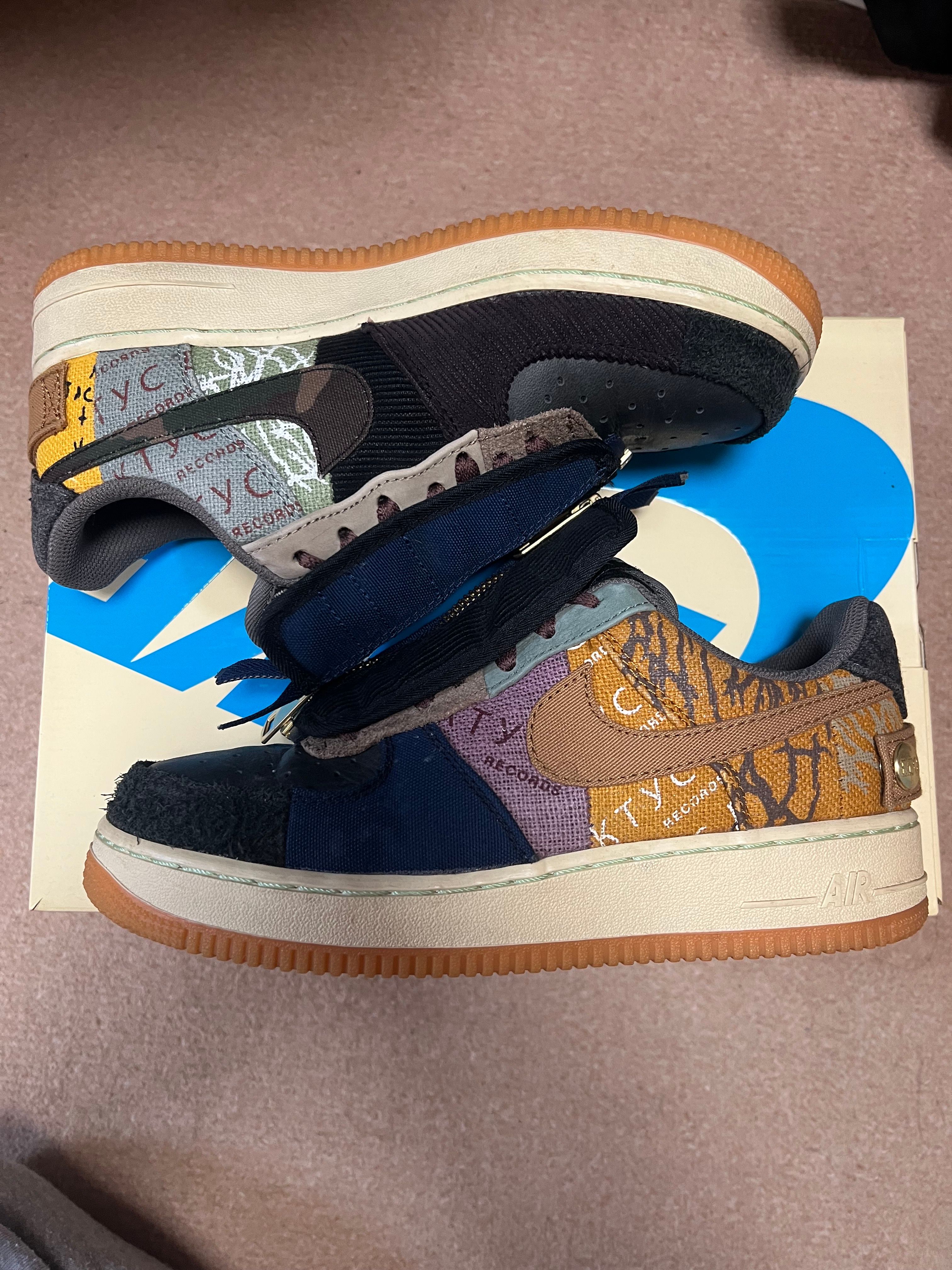 Travis Scott × Nike Air Force 1 Low Cactus Jack "Multi Color"