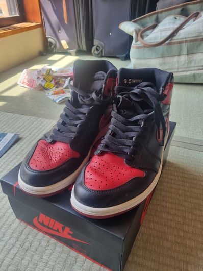 Nike Air Jordan 1 Retro High OG "Bred/Banned" (2016)