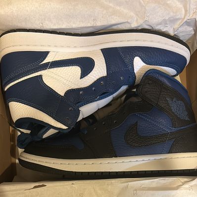 Nike Women's Air Jordan 1 Mid Split "French Blue"