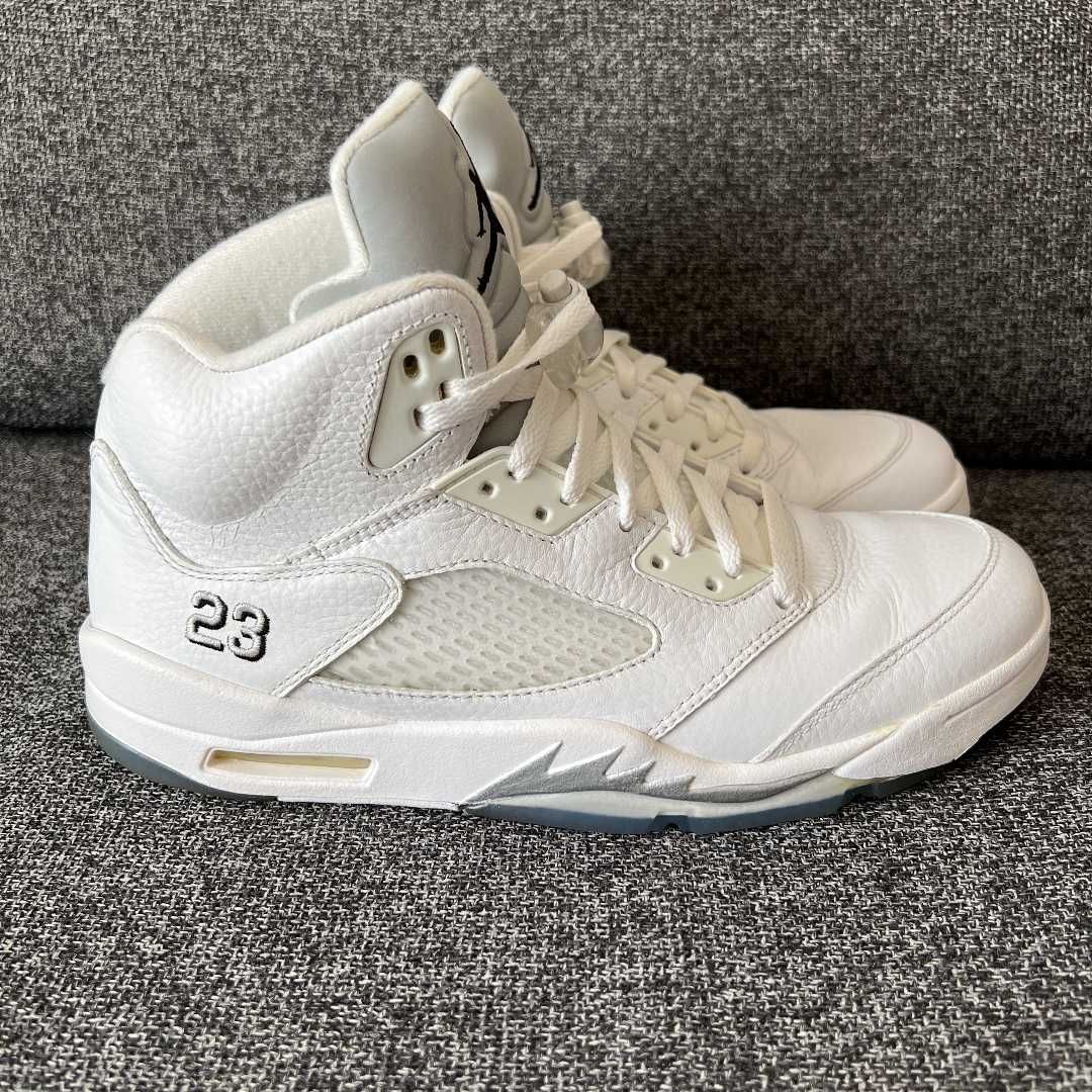 Nike Air Jordan 5 Retro "Metallic White" (2015)