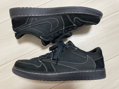 Travis Scott × Nike Air Jordan 1 Low OG SP "Black Phantom"