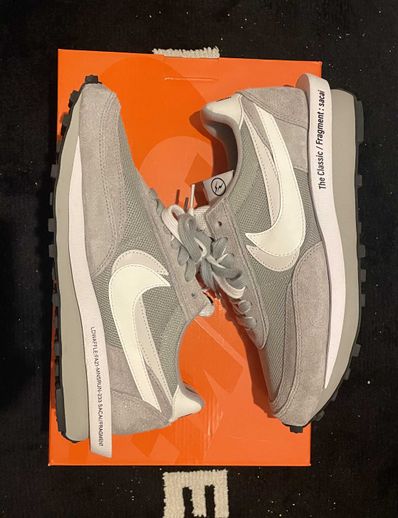 Fragment × sacai × Nike LD Waffle "Light Smoke Grey"