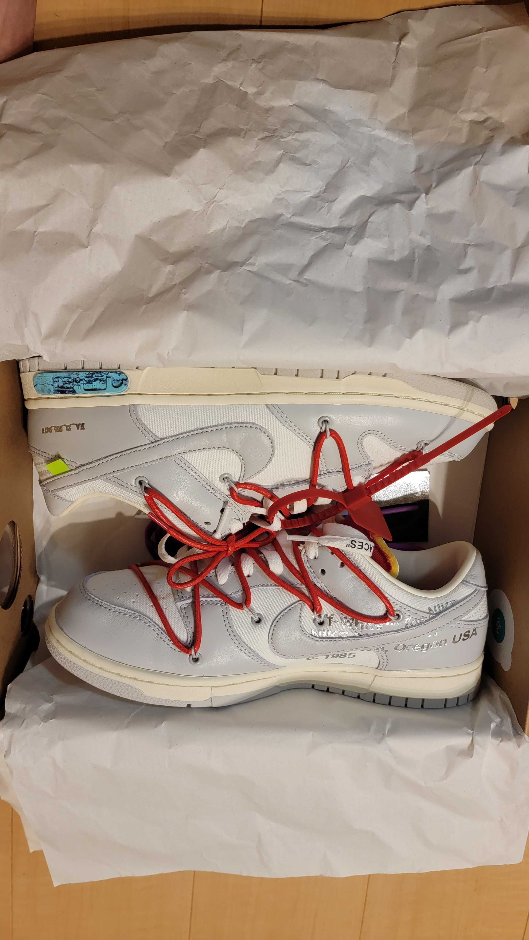 Off-White × Nike Dunk Low 1 of 50 "Lot.45"