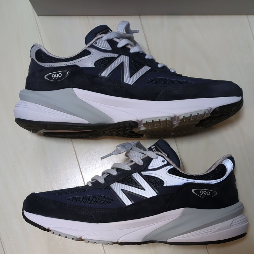 New Balance 990V6 "Navy" (Heel NB Logo)