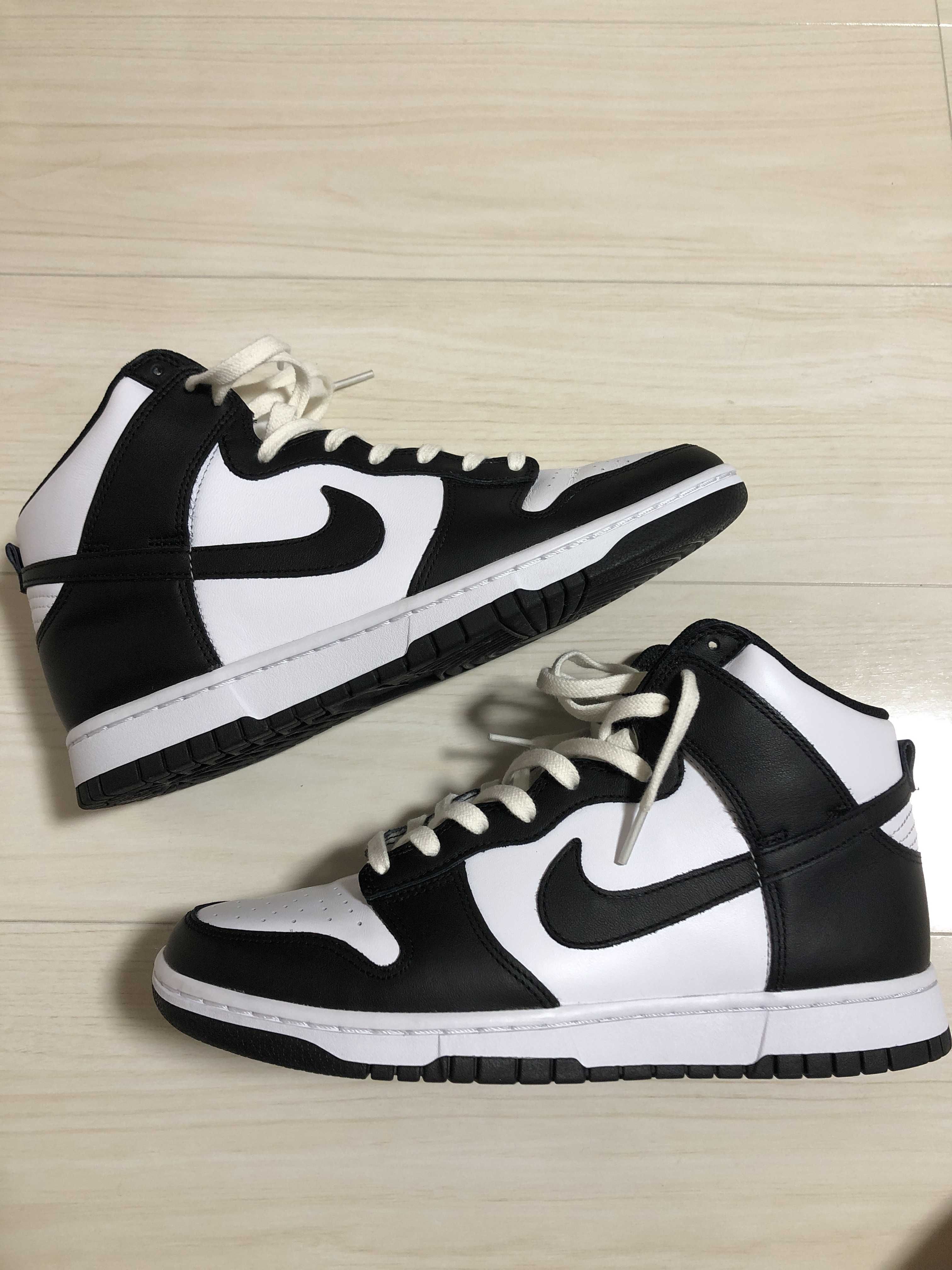 Nike Dunk High "Black and White"