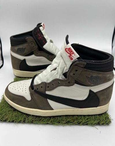 Travis Scott × Nike Air Jordan 1 Retro High OG TS SP "Sail/Dark Mocha"