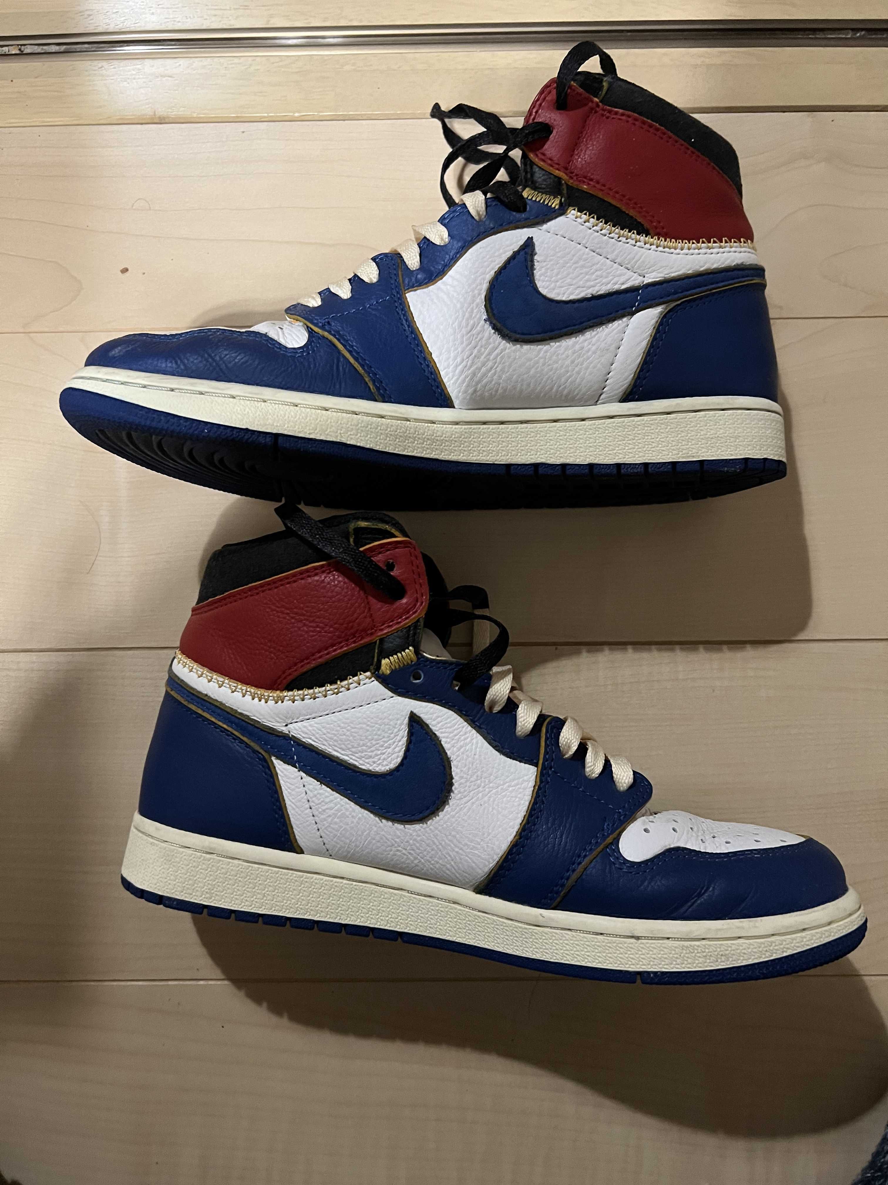 Union × Nike Air Jordan 1 Retro High OG NRG "Storm Blue/Varsity Red"