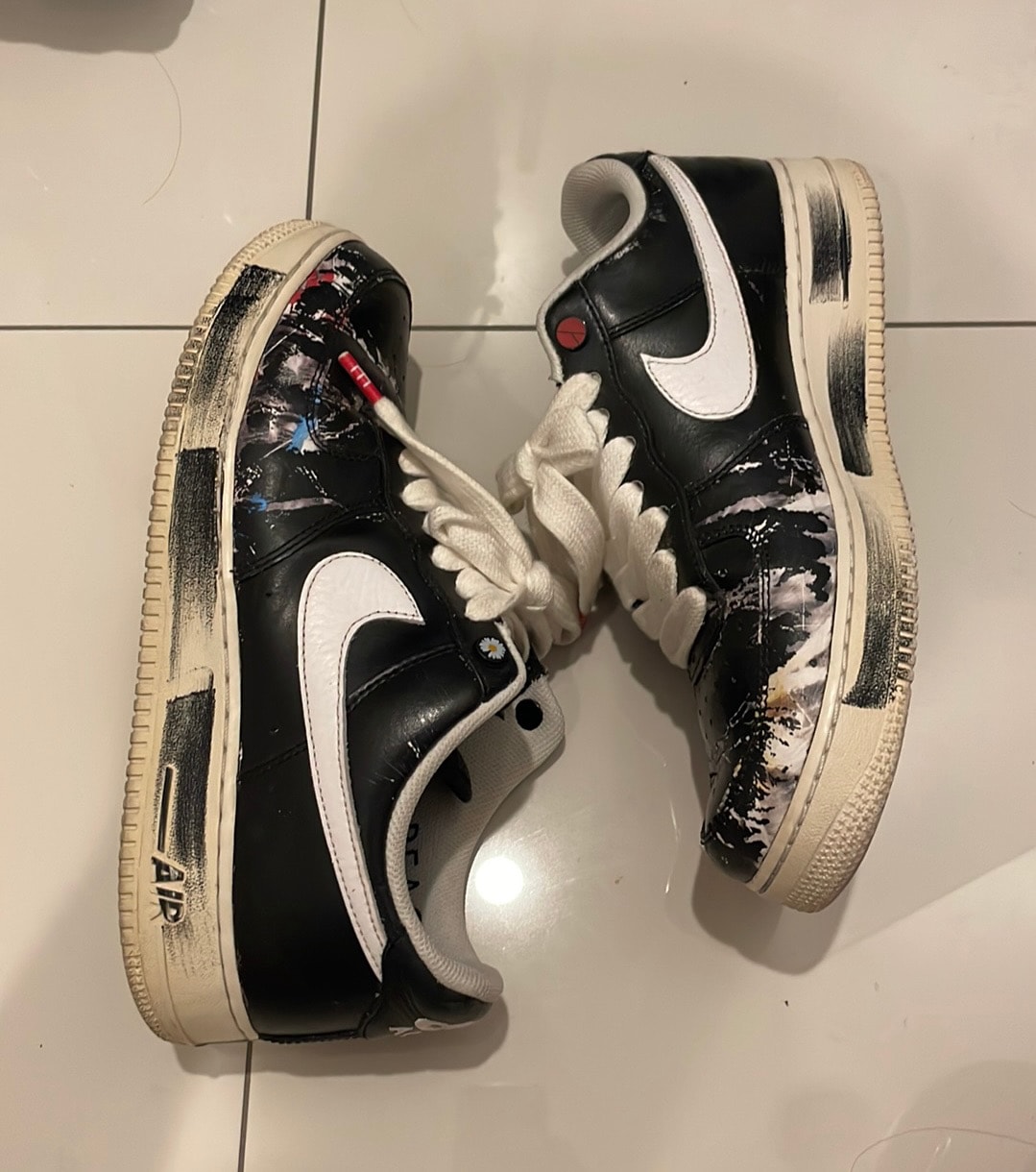 PEACEMINUSONE × Nike Air Force 1 Low Para Noise "Black" / G-DRAGON